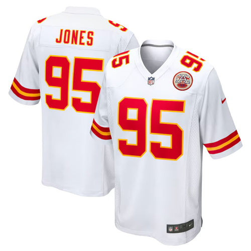 Chris Jones Kansas City Chiefs Official NFL Nike Jersey white