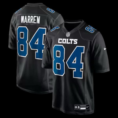 Tyler Warren YOUTH KIDS Indianapolis Colts Official NFL Nike Jersey black