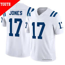 Daniel Jones YOUTH KIDS Indianapolis Colts Official NFL Nike Jersey White