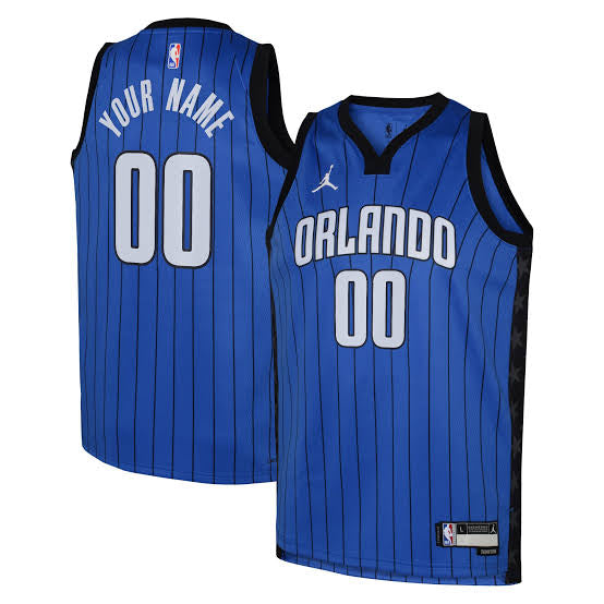 Any name and number Orlando Magic customized Official NBA Jordan Brand Jersey