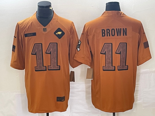 A.J. Brown Philadelphia Eagles Nike NFL Salute to Service Jersey