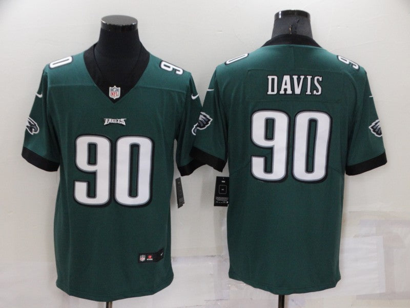 Jordan Davis Philadelphia Eagles Nike NFL Jersey Green