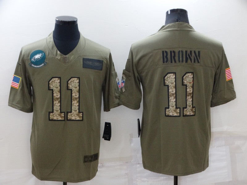 A.J. Brown Philadelphia Eagles Nike NFL Salute to Service Jersey