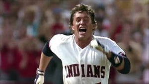 Jake Taylor (Tom Berenger) Jersey Major League Cleveland Indians Mitchell & Ness