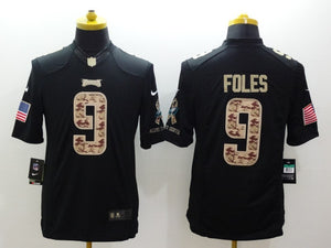 Nick Foles Philadelphia Eagles Nike NFL Salute to Service Jersey black