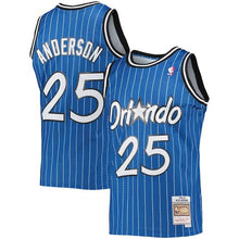 Nick Anderson Orlando Magic Official NBA Mitchell & Ness Jersey blue