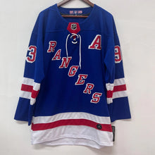Mika Zibanejad YOUTH KIDS New York Rangers Official NHL Adidas Jersey blue
