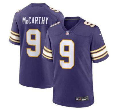 J.J. McCarthy YOUTH KIDS Minnesota Vikings Official NFL Jersey