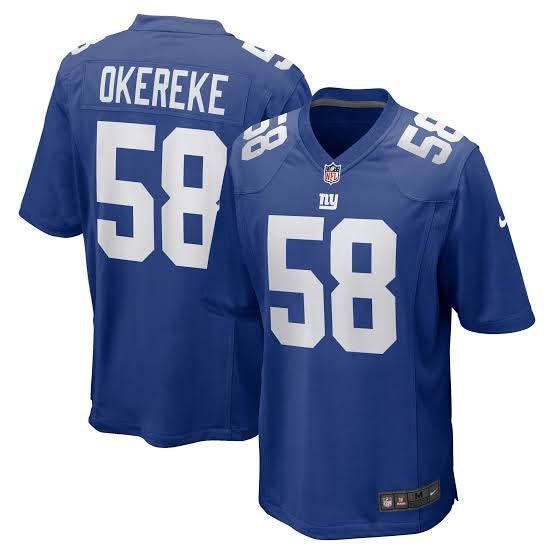 Bobby Okereke New York Giants Official NFL Nike Jersey