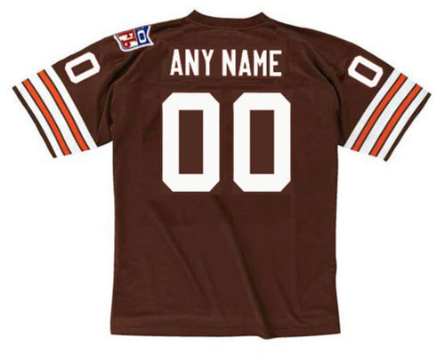 Any name & Number 1969 Cleveland Browns NFL Mitchell & Ness jersey