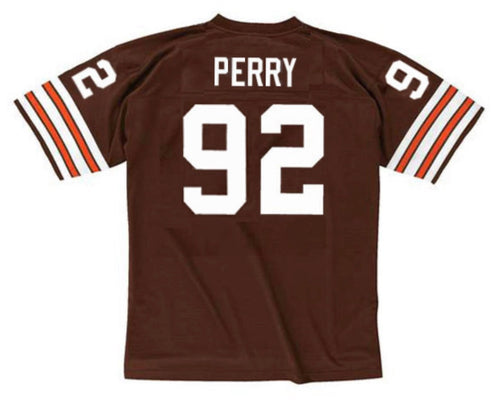 Michael Dean Perry Cleveland Browns Official NFL Mitchell & Ness Jersey