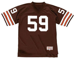 Mike Johnson Cleveland Browns Official NFL Mitchell & Ness Jersey