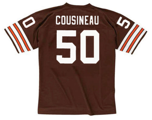 Tom Cousineau Cleveland Browns Official NFL Mitchell & Ness Jersey