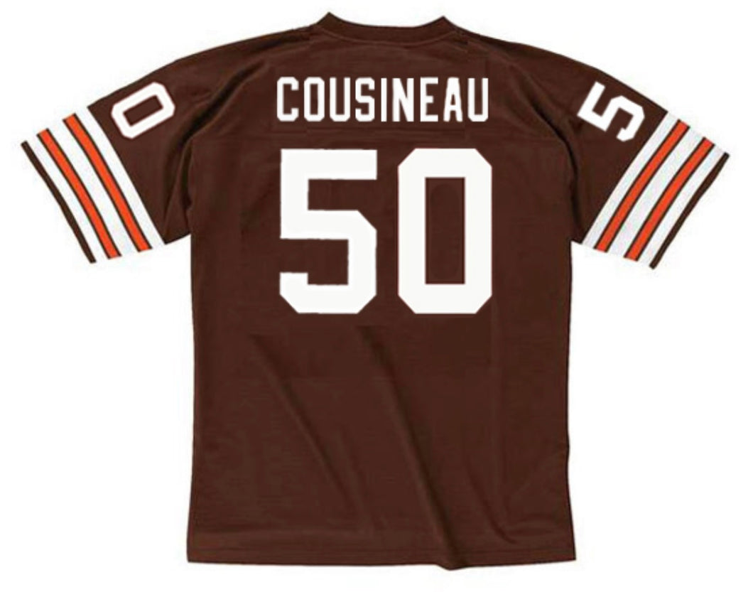 Tom Cousineau Cleveland Browns Official NFL Mitchell & Ness Jersey