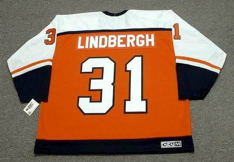 Pelle Lindbergh Philadelphia Flyers Official NHL Jersey CCM