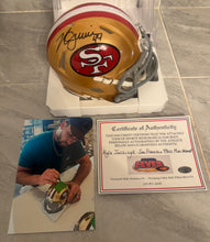 Kyle Juszczyk Autographed San Francisco 49ers Mini Helmet with COA & photo signing