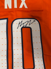 Bo Nix autographed Denver Broncos jersey COA & Photo signing