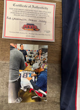 Rob Gronkowski autographed New England Patriots jersey COA & Photo signing
