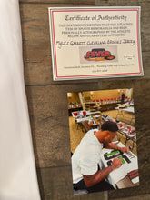 Myles Garrett autographed Cleveland Browns jersey COA & Photo signing
