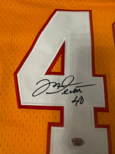 Mike Alstott autographed Tampa Bay Buccaneers jersey COA & Photo signing