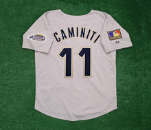 Ken Caminiti Houston Astros Official MLB Majestic Jersey gray