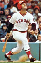 Fred Lynn 1975 Boston Red Sox Official MLB Majestic Jersey