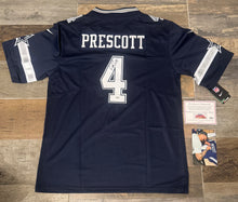 Dak Prescott autographed Dallas Cowboys jersey COA & Photo signing