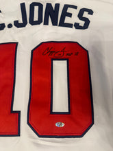 Chipper Jones Atlanta Braves autographed  jersey COA photo signing