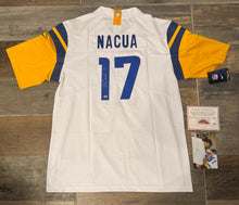Puka Nacua Los Angeles Rams autographed jersey COA photo signing