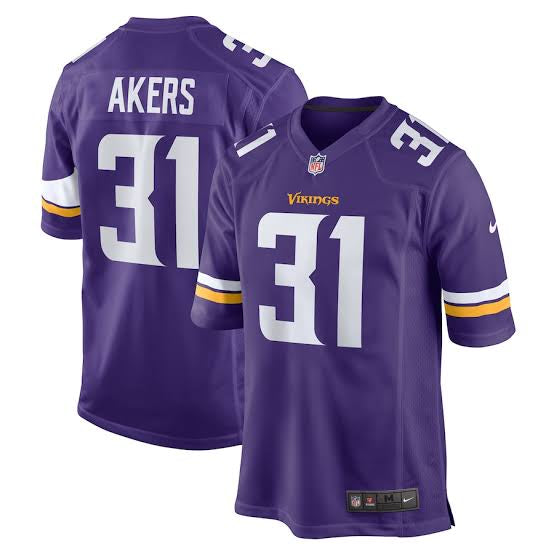Cam Akers Minnesota Vikings Official NFL Jersey Nike