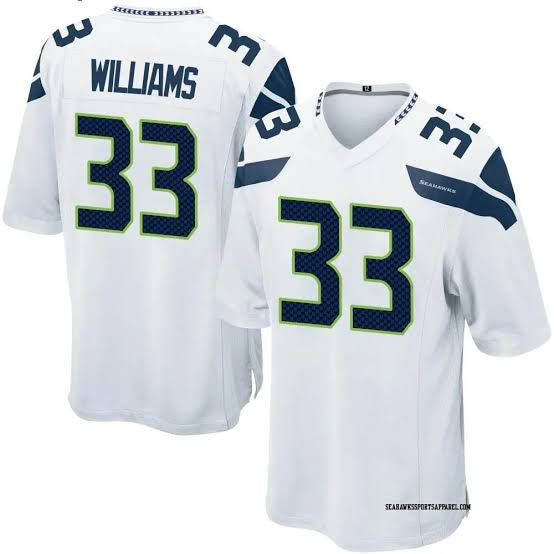 Dee Williams Seattle Seahawks Official NFL Jersey Nike white