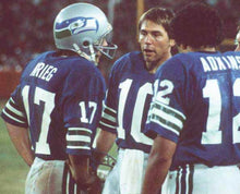 Dave Krieg Seattle Seahawks Official NFL Jersey Mitchell & Ness