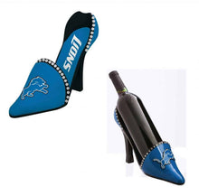Detroit Lions Official NFL Decorative Wine bottle holder shoe display