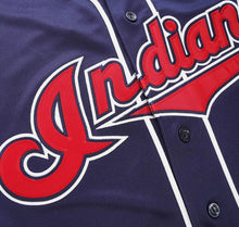 CC Sabathia Cleveland Indians Alt Navy Jersey w/ Team Patch Men's (S-3XL)