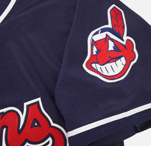 CC Sabathia Cleveland Indians Alt Navy Jersey w/ Team Patch Men's (S-3XL)