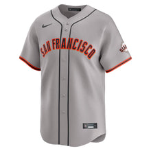 Any Name & Number Customized San Francisco Giants Official MLB Nike jersey gray