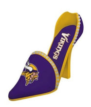 Minnesota Vikings Official NFL Decorative Wine bottle holder shoe display