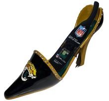 Jacksonville Jaguars Official NFL Decorative Wine bottle holder shoe display