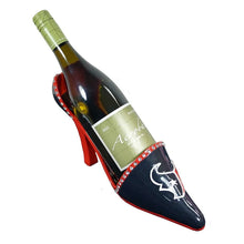 Houston Texans Official NFL Decorative Wine bottle holder shoe display