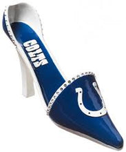 Indianapolis Colts Official NFL Decorative Wine bottle holder shoe display