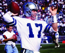 Jason Garrett Dallas Cowboys 1994 Official NFL Jersey white Mitchell & Ness