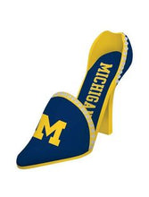 Michigan Wolverines Official NCAA Decorative Wine bottle holder shoe display