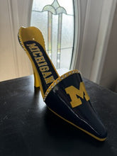Michigan Wolverines Official NCAA Decorative Wine bottle holder shoe display