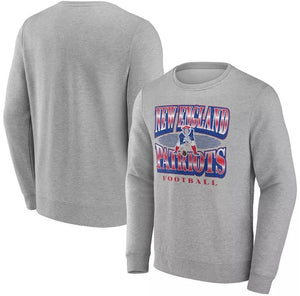 New England Patriots Retro throwback logo Official NFL crewneck sweatshirt