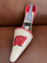 Wisconsin Badgers Official NCAA Decorative Wine bottle holder shoe display