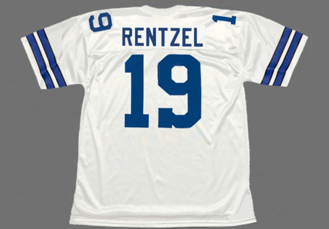 Lance Rentzel Dallas Cowboys Official NFL Jersey white Mitchell & Ness