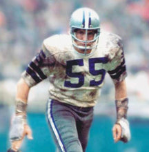 Lee Roy Jordan Dallas Cowboys Official NFL Jersey white Mitchell & Ness