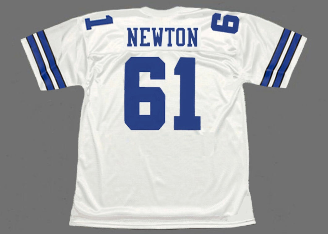 Nate Newton 1994 Dallas Cowboys Official NFL Jersey white Mitchell & Ness