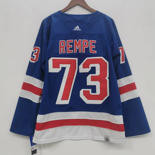 Matt Rempe YOUTH KIDS New York Rangers Official NHL Adidas Jersey