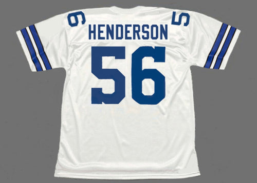 Thomas Hollywood Henderson Dallas Cowboys Official NFL Custom Mitchell & Ness Jersey white